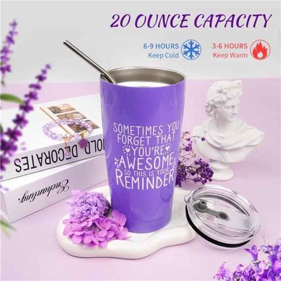 Gifts for Women Spa Basket, Lavender Spa Gift Basket,16 Pcs Self Care Package - Picture 4 of 7